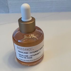 Biossance squalane and vitamin c rose oil